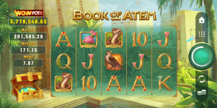 Book of Atem Wowpot slot demo game