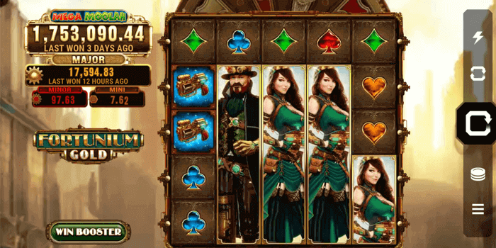 Fortunium Gold Mega Moolah slot demo game