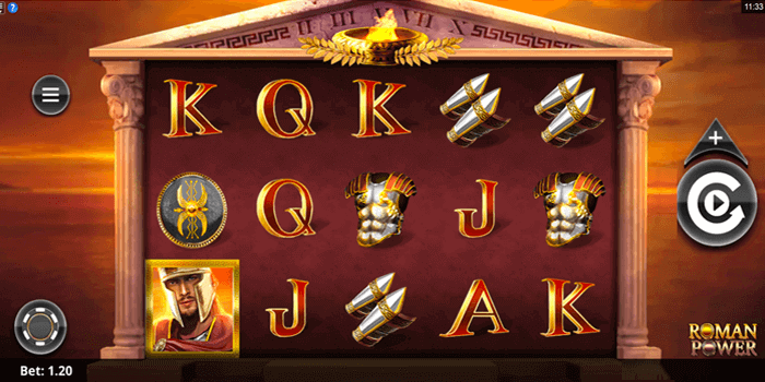 Roman Power slot Demo Game