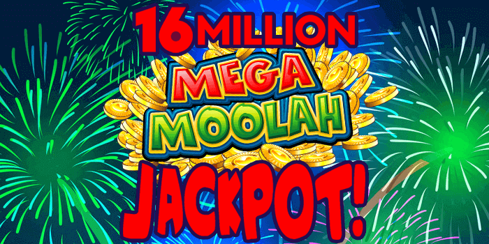 16 million jackpot on Mega Moolah