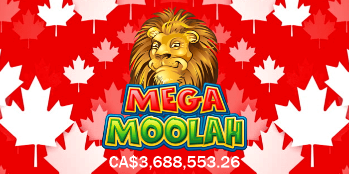 3.68 million CAD Mega Moolah win