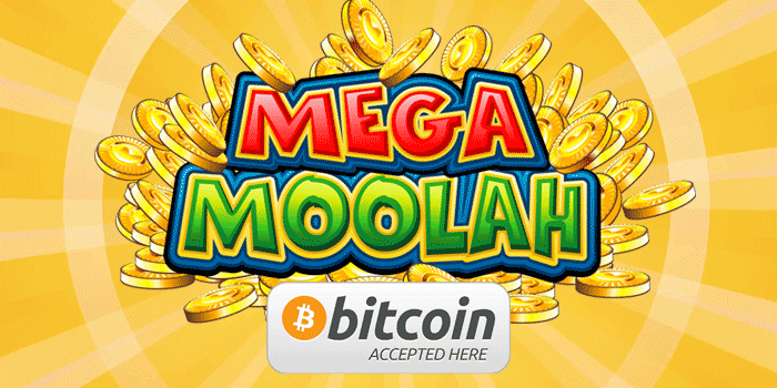 Bitcoin accepted here: Mega Moolah