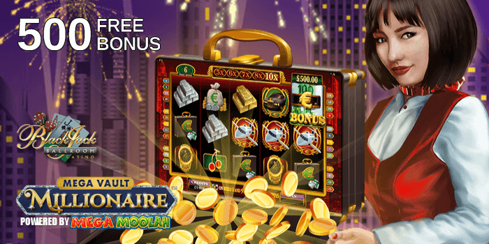 Blackjack Ballroom Casino Mega Vault Millionaire offer