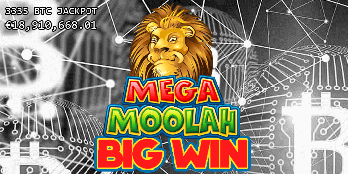 Mega Moolah jackpot converted to bitcoin