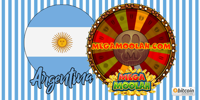 Argentinian gamblers can play Mega Moolah