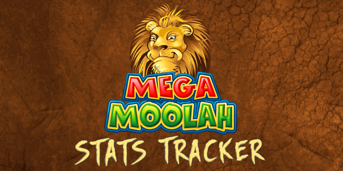 Mega Moolah's Mega Jackpot Tracker shows the stats of the jackpot since 2007