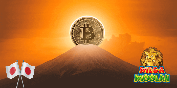 Mega Moolah in the land of the rising bitcoin; Japan