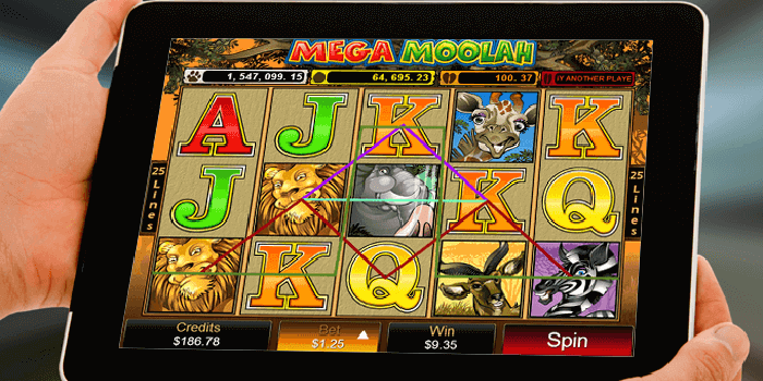 Playing Mega Moolah from mobile devices
