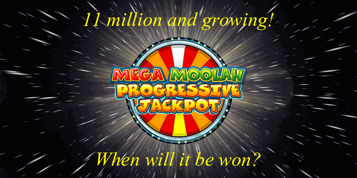 Mega Moolah's top progressive jackpot prize hits 11 million