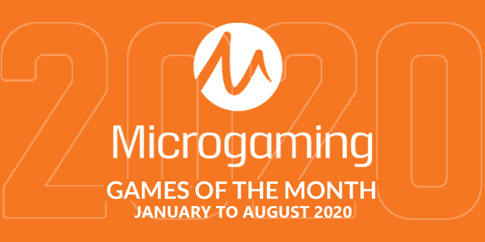 Microgaming Games of the Month 2020 (January to August)