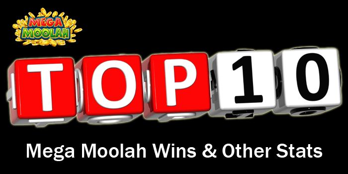 Top 10 Mega Moolah wins