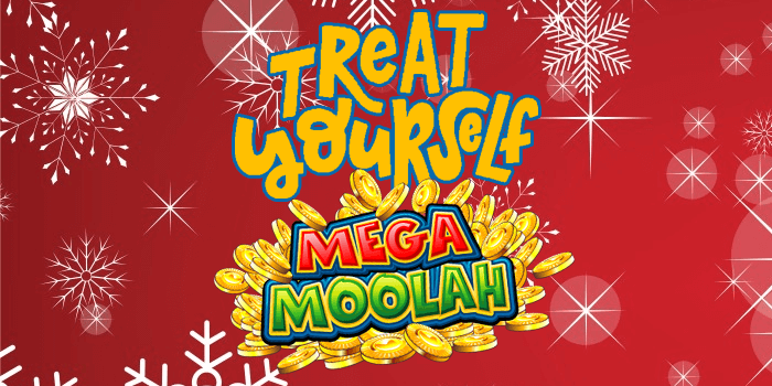 Treat yourself to some Mega Moolah this Christmas