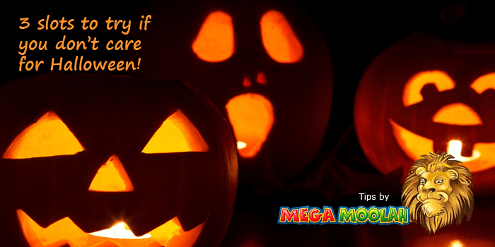 For those that don't like Halloween, here's a trio of slots to play