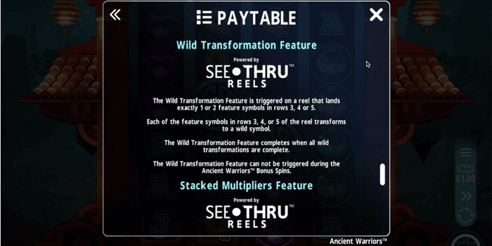 Ancient Warriors slot video review