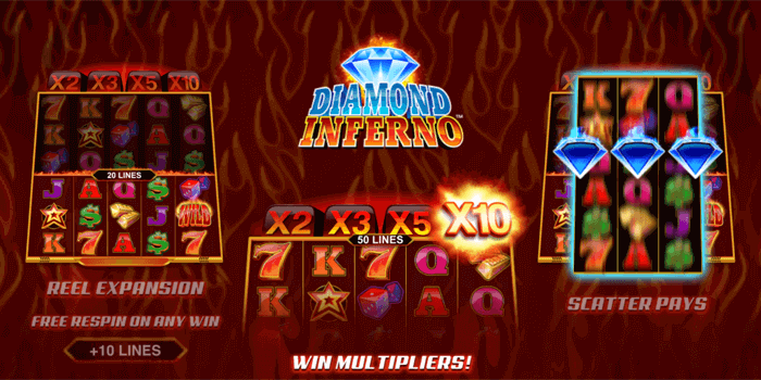 Diamond Inferno slot video review