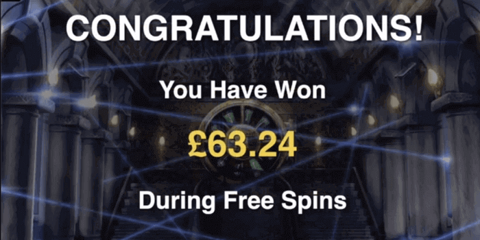 Mega Vault Millionaire Free Spins Bonus triggered thrice
