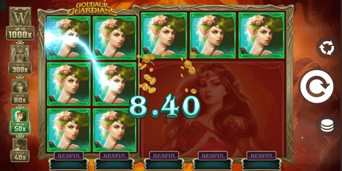 Goldaur Guardians slot video review