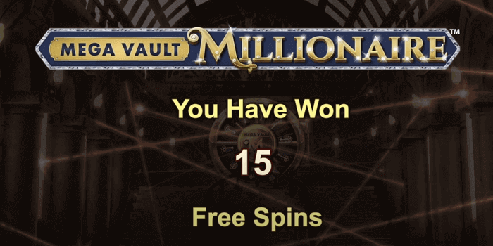Mega Vault Millionaire slot Free Spins triggered twice