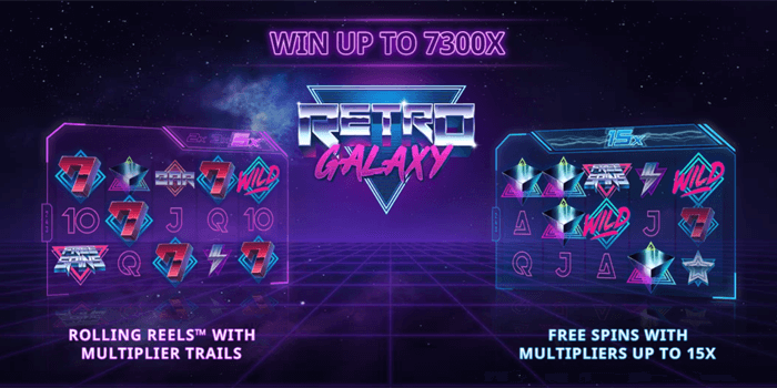 Retro Galaxy slot video review